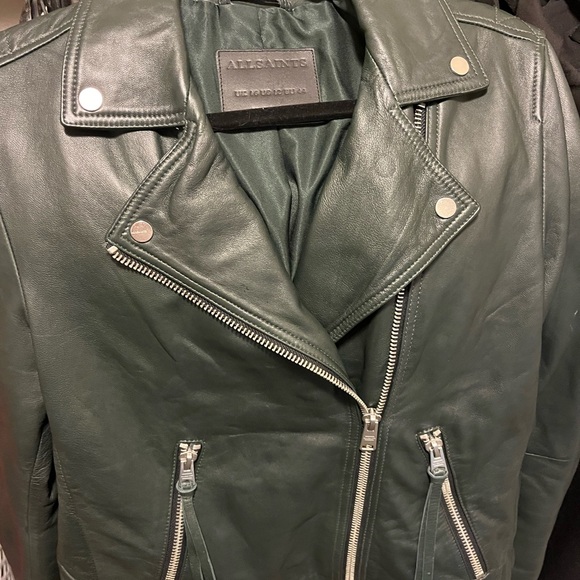 All saints green jacket - Picture 2 of 4